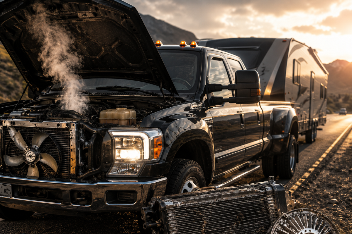 Brighton Colorado truck overheating repair